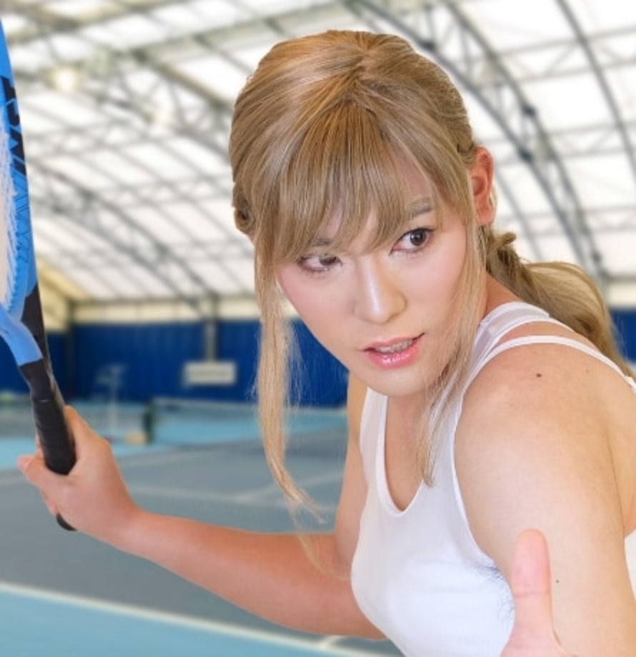 会社員兼プロテニスプレイヤーのMihoko Tennisの写真